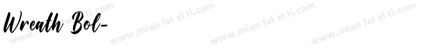 Wreath Bol字体转换